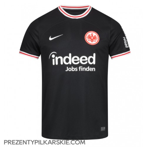 Stroje piłkarskie Eintracht Frankfurt Koszulka Wyjazdowej 2023-24 Krótki Rękaw